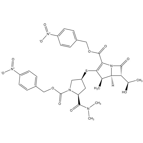 Picture of Meropenem p-nitrobenzyl diester