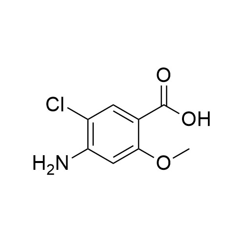 Picture of 4-Amino-5-chloro-2-hydroxybenzoic acid