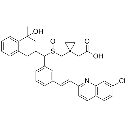 Picture of Montelukast EP Impurity C (Montelukast Sulfoxide)