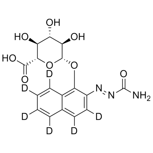 Picture of Naftazone-d6 beta-D Glucoronide