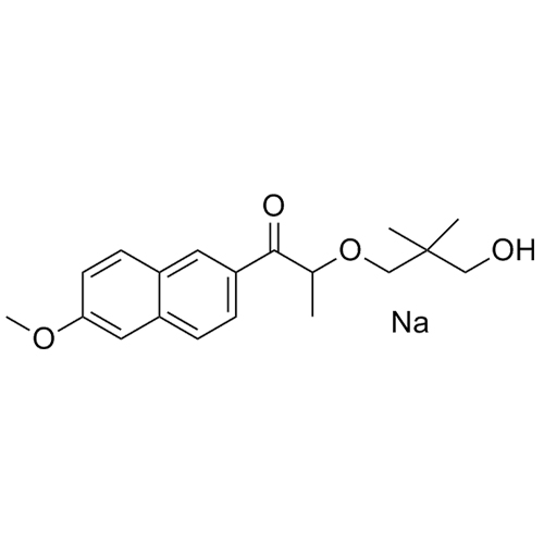 Picture of Naproxen Impurity 1 Sodium Salt