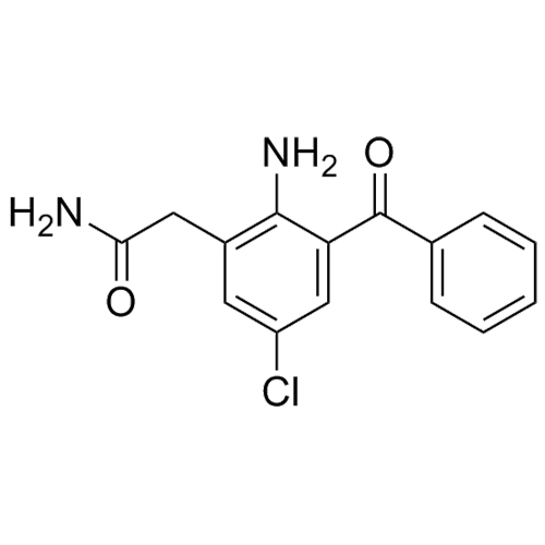 Picture of 2-(2-amino-3-benzoyl-5-chlorophenyl)acetamide