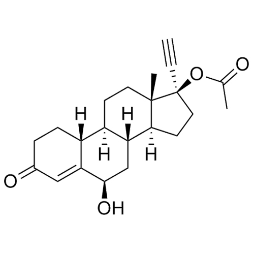 Picture of 6-beta-Hydroxy Norethindrone Acetate