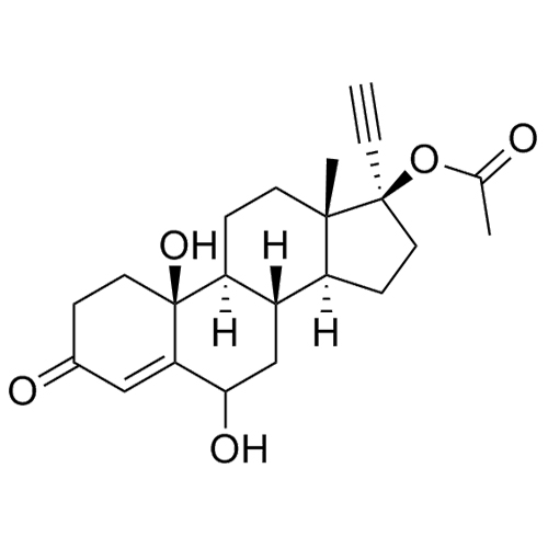 Picture of 6,10-Dihydroxy Norethindrone Acetate
