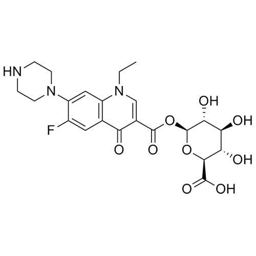 Picture of Norfloxacin-acyl-?-D-glucuronide