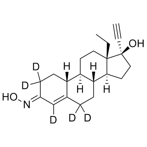 Picture of 17-Desacetyl Norgestimate-d6 (Mixture of Isomers)