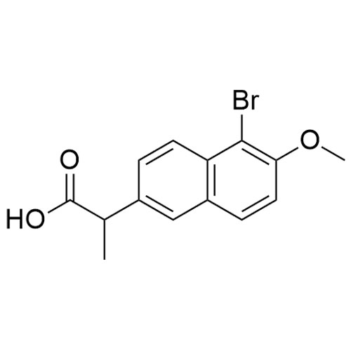 Picture of rac-5-Bromo Naproxen