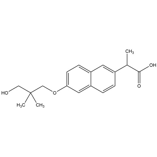 Picture of 6-(3-hydroxy-2,2-dimethylpropoxy) Naproxen