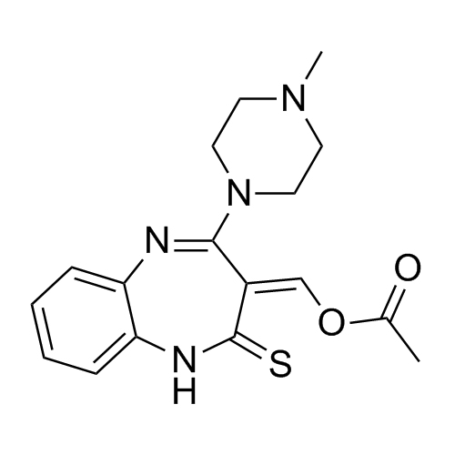 Picture of Olanzapine Impurity 4 (Olanzapine Acetoxymethylidene)