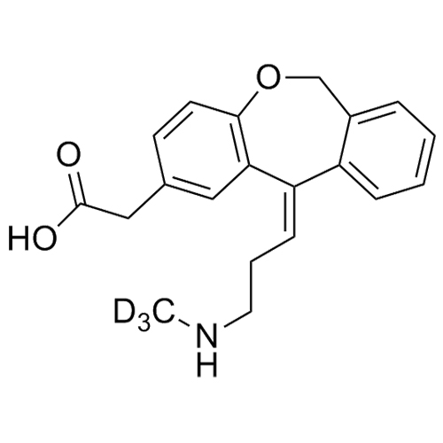Picture of N-Desmethyl Olopatadine-d3