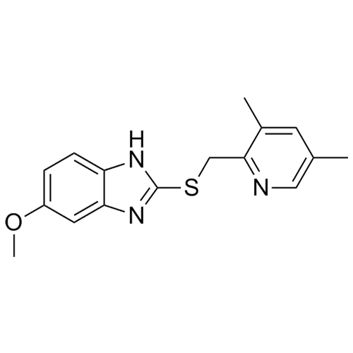 Picture of 5-Methoxy-2-[[(3,5-Dimethylpyridin-2-yl)methyl]sulphanyl]-1H-Benzimidazole