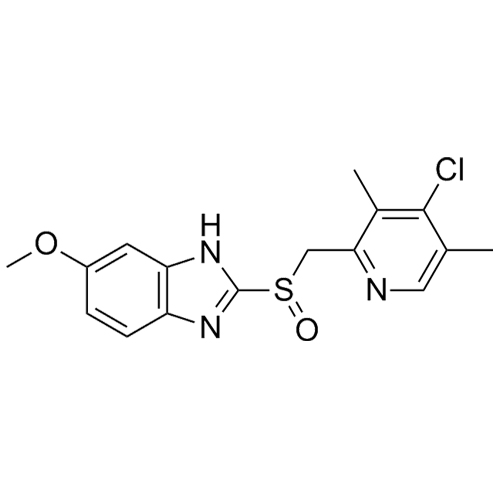 Picture of 4-Desmethoxy-4-chloro Omeprazole