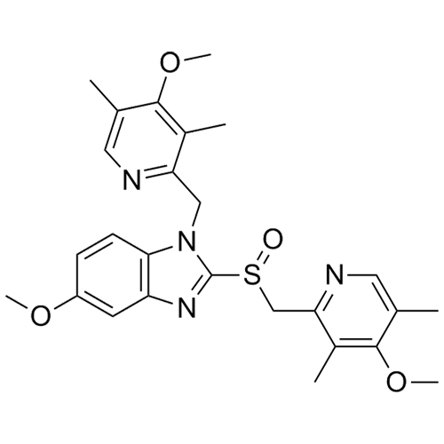 Picture of N-(4-Methoxy-3,5-dimethyl-2-pyridinyl)methyl Omeprazole