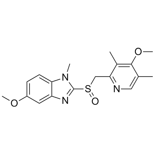Picture of (5-Desmethoxy-6-methoxy) 1-N-Methyl Omeprazole