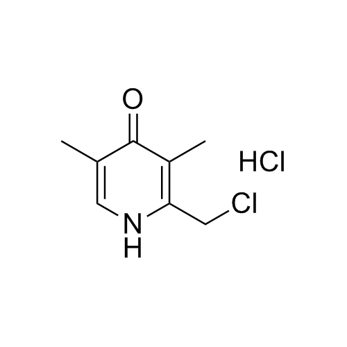 Picture of 2-(chloromethyl)-3,5-dimethylpyridin-4(1H)-one hydrochloride