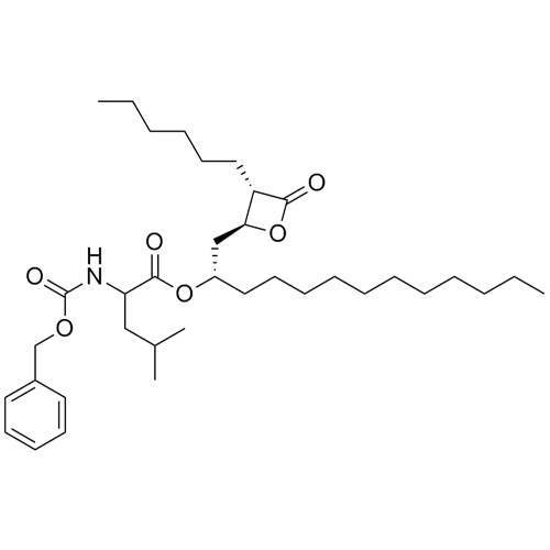 Picture of N-Deformyl-N-benzyloxycarbonyl Orlistat