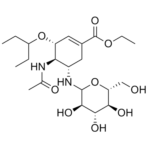 Picture of Oseltamivir-Glucose Adduct 1