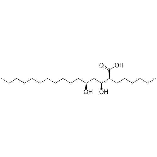 Picture of (2S,3S,5S)-2-Hexyl-3,5-dihydroxyhexadecanoic Acid
