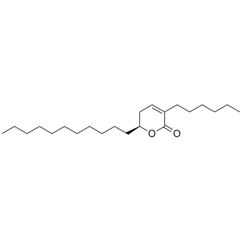 Picture of (S)-3-Hexyl-5,6-dihydro-6-undecyl-2H-pyran-2-one