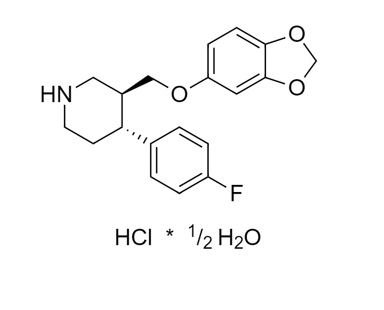 Picture of Paroxetine HCl (hemihydrate)