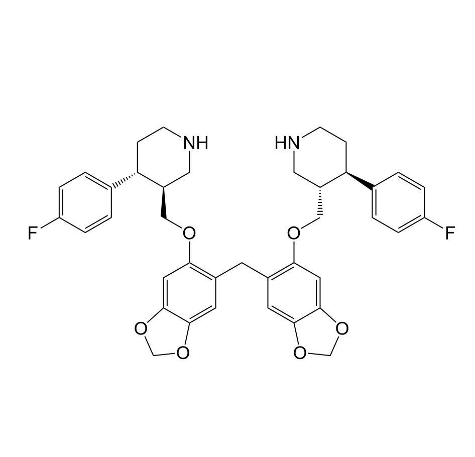 Picture of Paroxetine HCl Hemihydrate EP Impurity F DiHCl