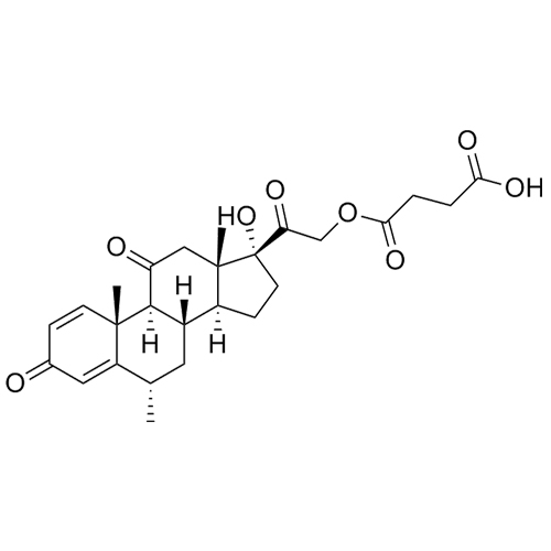 Picture of Methylprednisolone EP Impurity A hydrogen succinate