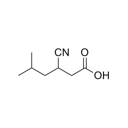 Picture of 3-cyano-5-methylhexanoic acid