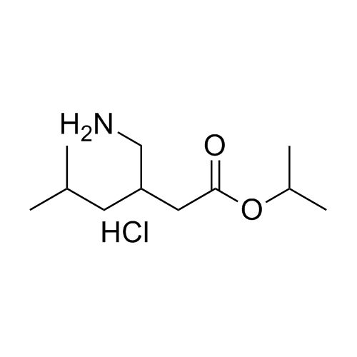 Picture of isopropyl 3-(aminomethyl)-5-methylhexanoate hydrochloride