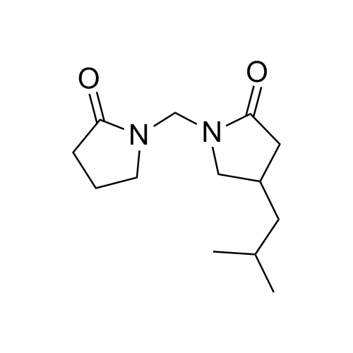 Picture of 4-isobutyl-1-((2-oxopyrrolidin-1-yl)methyl)pyrrolidin-2-one