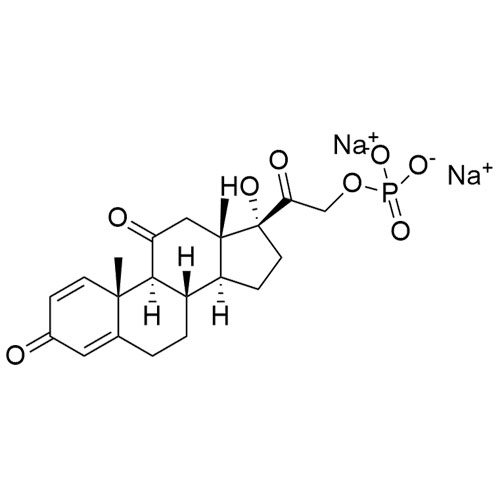 Picture of 17-Hydroxy-21-(phosphonooxy)pregna-1,4-diene-3,11,20-trione Disodium Salt