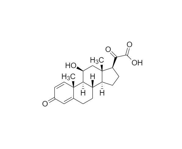Picture of Prednisolone Dehydroxy 2-oxoacetic acid Impurity