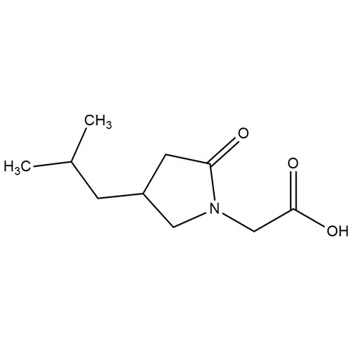 Picture of 2-(4-Isobutyl-2-oxopyrrolidin-1-yl)acetic acid