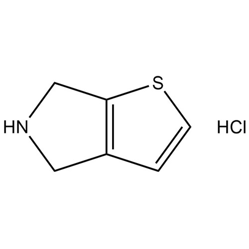 Picture of 4H-Thieno[2,3-c]pyrrole, 5,6-dihydro-, hydrochloride (1:1)