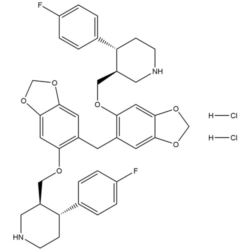 Picture of trans-Paroxetine HCl Hemihydrate EP Impurity C HCl