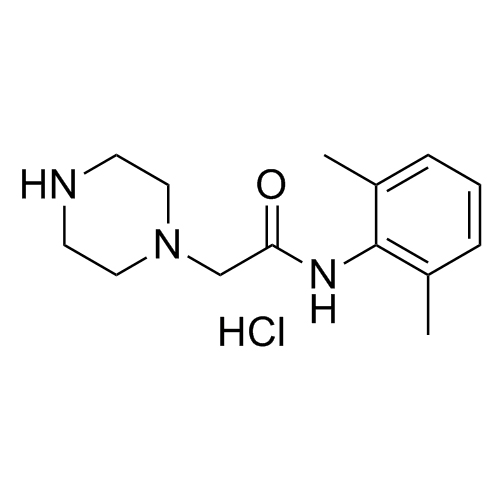 Picture of N-(2,6-dimethylphenyl)-2-(piperazin-1-yl)acetamide hydrochloride