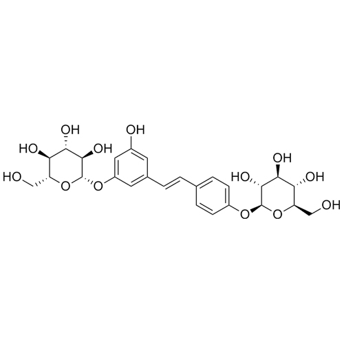 Picture of Resveratrol 3,4'-di-D-glucopyranoside