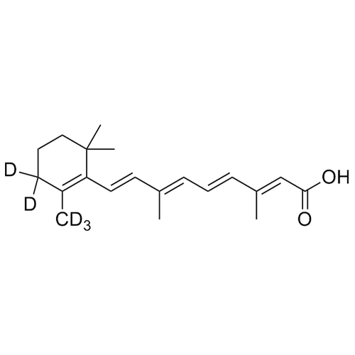 Picture of all-trans Retinoic acid-d5