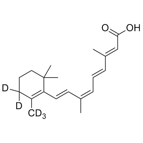 Picture of 9-cis Retinoic acid-d5