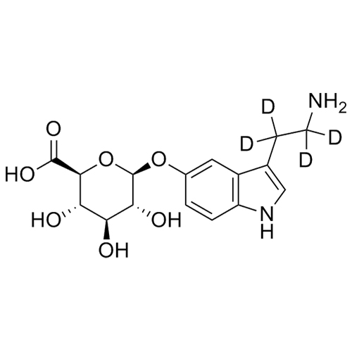 Picture of Serotonin-d4 Glucuronide