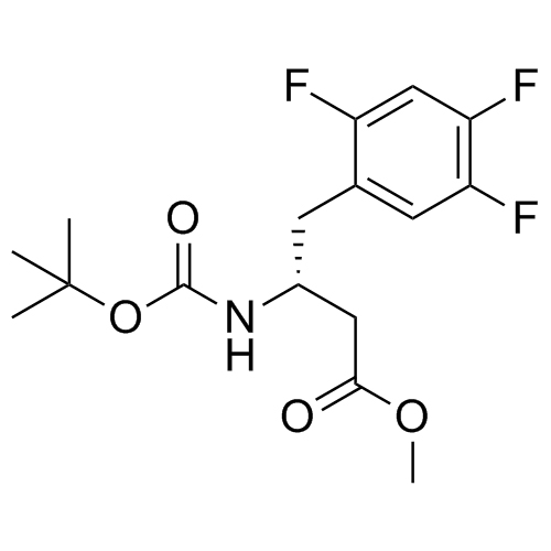 Picture of (R)-Sitagliptin N-Boc-Methyl-Ester Impurity