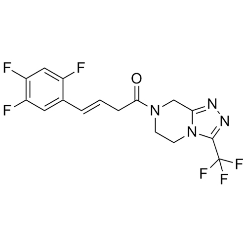 Picture of Sitagliptin Deamino Impurity 2 (Mixture of Z and E Isomers)