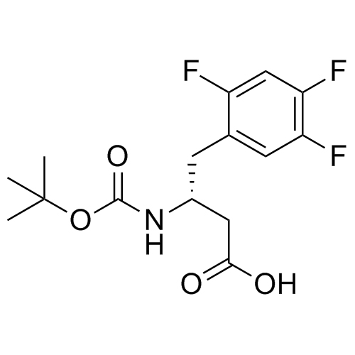 Picture of (R)-Sitagliptin N-Boc-Acid Impurity