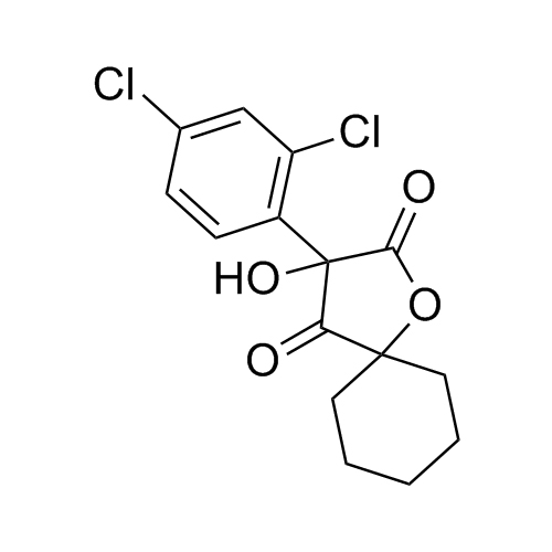 Picture of 3-(2,4-dichlorophenyl)-3-hydroxy-1-oxaspiro[4.5]decane-2,4-dione