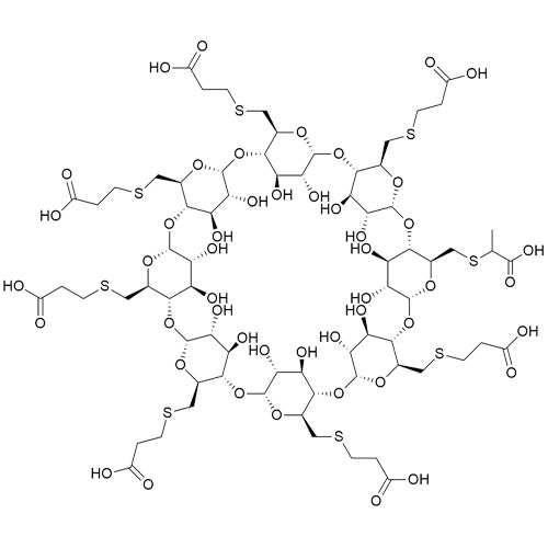 Picture of Mono (1-carboxyethyl)thio Sugammadex