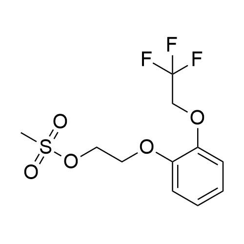 Picture of 2-[2-(2,2,2-Trifluoroethoxy)phenoxy]ethyl Methanesulfonate
