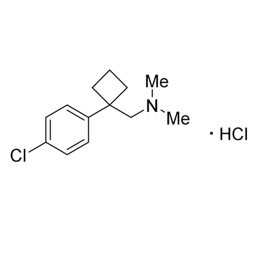 Picture of 1-(1-(4-Chlorophenyl)cyclobutyl)-N, N-dimethylmethanamine HCl