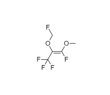 Picture of (E) 1-Propene, 1,3,3,3-tetrafluoro-2-(fluoromethoxy)-1-methoxy