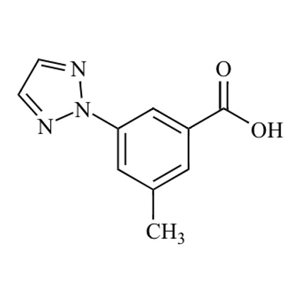 Picture of 3-methyl-5-(2H-1,2,3-triazol-2-yl)-Benzoic acid