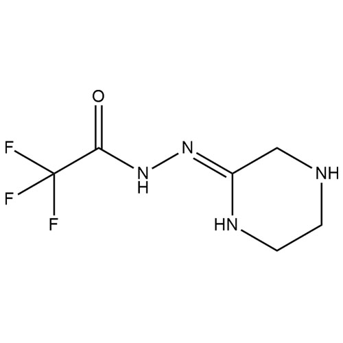 Picture of N-[(2Z)-Piperazin-2-ylidene]-2,2,2-trifluoroacetohydrazide