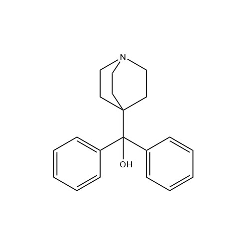 Picture of diphenyl(quinuclidin-4-yl)methanol